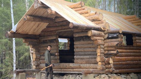 traditional log cabin roof